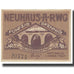 Biljet, Duitsland, Neuhaus am Rennweg Gemeinde, 50 Pfennig, pont, 1921