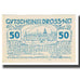 Geldschein, Österreich, Dross, 50 Heller, château, 1920, 1920-12-31, UNZ