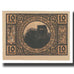 Billete, Alemania, 10 Pfennig, personnage, UNC