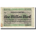 Banknote, Germany, Effen, 1 Million Mark, Texte, 1923, 1923-08-12, EF(40-45)