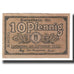 Banconote, Germania, Lieberose, 10 Pfennig, Ville, 1920, 1920-02-15, SPL