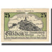 Banknote, Germany, Kahla, 25 Pfennig, village, AU(55-58), Mehl:665.1c