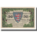 Nota, Alemanha, WAPPEN, 50 Pfennig, Blason, 1921, 1921-06-26, UNC(65-70)