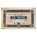 Francja, Nancy, 1 Franc, 1917, EF(40-45), Pirot:87-42
