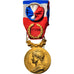 France, Médaille d'honneur du travail, Medal, 1997, Excellent Quality, Borrel