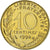 Moneta, Francja, Marianne, 10 Centimes, 1998, Paris, Lagriffoul, MS(64)