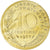 Coin, France, Marianne, 10 Centimes, 1977, Paris, Lagriffoul, MS(65-70)