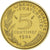 Moneta, Francja, Marianne, 5 Centimes, 1984, Paris, Lagriffoul, MS(65-70)