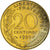 Coin, France, Marianne, 20 Centimes, 1990, Paris, MS(64), Aluminum-Bronze