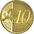 France, 10 Euro Cent, 2011, Paris, BE, MS(65-70), Brass, KM:1410