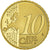 France, 10 Euro Cent, 2008, Paris, Proof / BE, MS(65-70), Brass, KM:1410