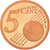 Francja, 5 Euro Cent, 2008, Paris, BE, MS(65-70), Miedź platerowana stalą