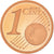 França, Euro Cent, 2008, BE, MS(65-70), Aço Cromado a Cobre, KM:1282