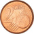 Holandia, 2 Euro Cent, 2001, Utrecht, FDC, MS(65-70), Miedź platerowana stalą