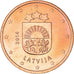 Latvia, 5 Euro Cent, 2014, Stuttgart, MS(65-70), Copper Plated Steel, KM:152