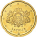 Lettonia, 20 Euro Cent, 2014, Stuttgart, FDC, Ottone, KM:154