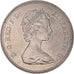 Münze, Großbritannien, Elizabeth II, 25 New Pence, 1972, SS+, Kupfer-Nickel