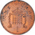 Moneda, Gran Bretaña, Elizabeth II, Penny, 1983, EBC, Bronce, KM:927
