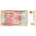 Banknot, Republika Konga, 10 Francs, 2003, 2003-06-30, UNC(65-70)