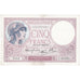 France, 5 Francs, Violet, 1939, C.62282, SUP, Fayette:04.08, KM:83