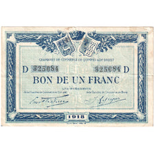 Francia, Quimper et Brest, 1 Franc, 1920, BC, Pirot:104-17