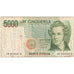 5000 Lire, 1985, Italia, 1985-01-04, KM:111c, RC+