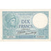 France, 10 Francs, Minerve, 1926-09-24, N.28619, AU(55-58)