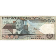 Portugal, 5000 Escudos, 1983-05-04, TB