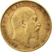 Grã-Bretanha, Edward VII, 1/2 Sovereign, 1908, Dourado, EF(40-45), KM:804