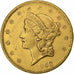 United States, $20, Double Eagle, Liberty Head, 1852, U.S. Mint, Gold