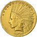 Verenigde Staten, $10, Eagle, Indian Head, 1908, U.S. Mint, Goud, ZF, KM:130