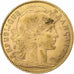 France, 10 Francs, Marianne, 1912, Paris, Gold, EF(40-45), Gadoury:1017, KM:846