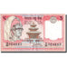 Banknot, Nepal, 5 Rupees, Undated (1987), Undated, KM:30a, AU(50-53)