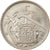 Coin, Spain, Caudillo and regent, 5 Pesetas, 1957, AU(55-58), Copper-nickel