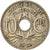 Moneta, Francja, Lindauer, 10 Centimes, 1928, VF(30-35), Miedź-Nikiel, KM:866a