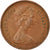 Coin, Great Britain, Elizabeth II, New Penny, 1973, EF(40-45), Bronze, KM:915