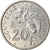 Monnaie, Nouvelle-Calédonie, 20 Francs, 1970, Paris, TTB, Nickel, KM:6