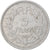 Moneta, Francja, Lavrillier, 5 Francs, 1950, Paris, EF(40-45), Aluminium