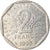 Münze, Frankreich, Jean Moulin, 2 Francs, 1993, Paris, VZ+, Nickel, KM:1062
