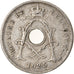 Moneda, Bélgica, 5 Centimes, 1925, MBC, Cobre - níquel, KM:67