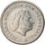 Coin, Netherlands, Juliana, 10 Cents, 1968, EF(40-45), Nickel, KM:182