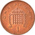 Moneda, Gran Bretaña, Elizabeth II, Penny, 1993, MBC+, Cobre chapado en acero