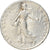 Coin, France, Semeuse, 50 Centimes, 1917, Paris, EF(40-45), Silver, KM:854