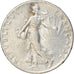 Coin, France, Semeuse, 50 Centimes, 1917, Paris, EF(40-45), Silver, KM:854