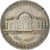 Coin, United States, Jefferson Nickel, 5 Cents, 1962, U.S. Mint, Denver