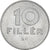 Moneta, Ungheria, 10 Filler, 1976, Budapest, SPL, Alluminio, KM:572