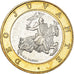Munten, Monaco, Rainier III, 10 Francs, 1992, ZF, Bi-Metallic, KM:163
