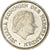 Coin, Netherlands, Juliana, 25 Cents, 1979, AU(50-53), Nickel, KM:183
