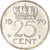 Moeda, Países Baixos, Juliana, 25 Cents, 1979, AU(50-53), Níquel, KM:183