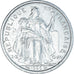 Moeda, Polinésia Francesa, 2 Francs, 1996, Paris, AU(50-53), Alumínio, KM:10